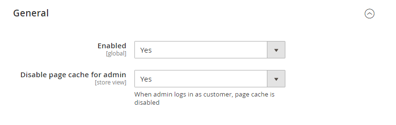 Login as Customer extension settings